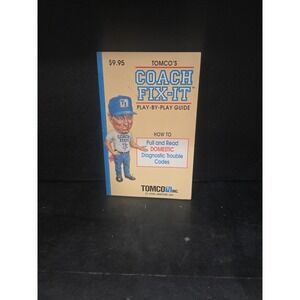 Tomcos‎ Coach Fix It Play by Play Guide: How to Pull, Read  & Diagnostic Trouble